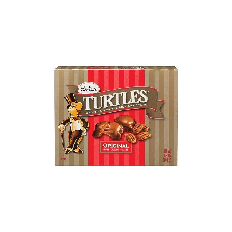 Demets Turtles Original Pecans~Chocolat~Caramel 2-pack