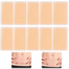 10 pcs Tattoo Cover Up Patch, Invisible Waterproof Skin Tone Concealer Stickers for Scars and Birthmarks, Natural Coverage for Formal Events, Swimming and Daily Use, 8.5 * 13 cm