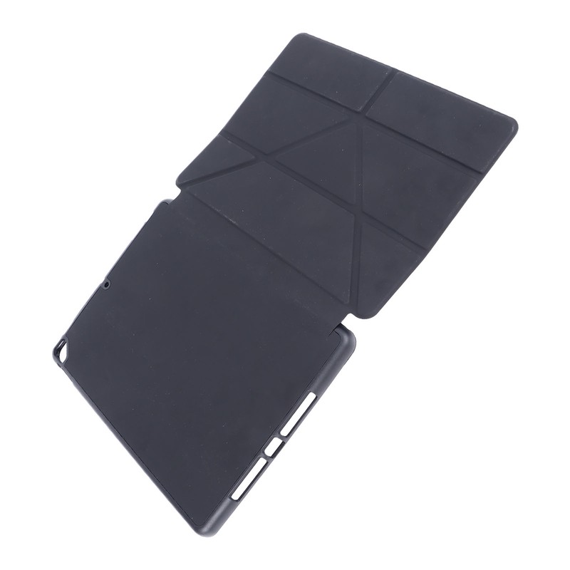 Tablet Case Black Soft TPU Precise Cutouts Pencil Holder Multi