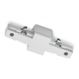 Trio 702131 DuoLine Track Inline Connector, matt White