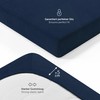 Laleni Terry Fitted Sheet 40 x 90 cm - Oeko-Tex