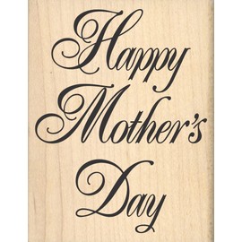 Stamps by Impression Happy Mother's Day Rubber Stamp ST 1214 2.5" x 3.25"