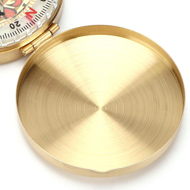 Compass Copper Luminous Rotatable Waterproof Direction Pointing Equipment for Outdoor