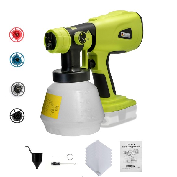 Histely Paint Sprayer for Ryobi 18V Battery, Cordless Paint Sprayer