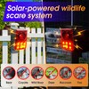 OUDAER Solar Outdoor Motion Sensor Alarm - Dog Barking &