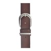 MUSTANG Women's Genuine Leather Belt, Cognac