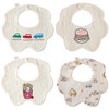 Canjolie 4 Pack Baby Bandana Bibs - Super Absorbent for