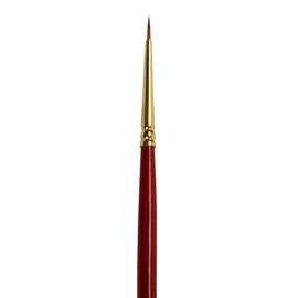 Princeton Artist Brush Heritage, Brushes for Oil and Acrylic Series 4000, Round Synthetic Sable, Size 2