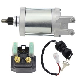 Soarider Starter&Relay for 2002-2004 Yamaha Raptor 660 YFM660R LE 18760 with Switch