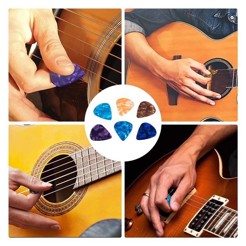 nalaina Guitar Thumb Picks, Set of 24, Guitar Picks (6