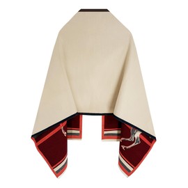 nratto Scarf for Women Pashmina Shawl Wrap for Evening Dress Gift for Women Red, White and Blue