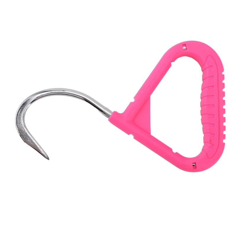 Pulp Hook Chrome Plated Steel Single Handed Comfortable Grip Log
