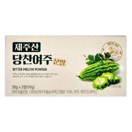GBMS 제주산 당찬여주 분말 30g 2통 1박스 GBMS Jeju Island Bitter Melon Powder 30g 2 Bottles 1 Box