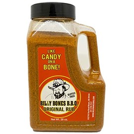 Billy Bones BBQ Award Winning Dry Rub, Original Recipe
