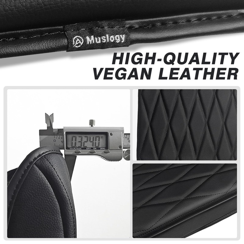 Muslogy Center Console Armrest Cover Compatible with Ford F-150 F150