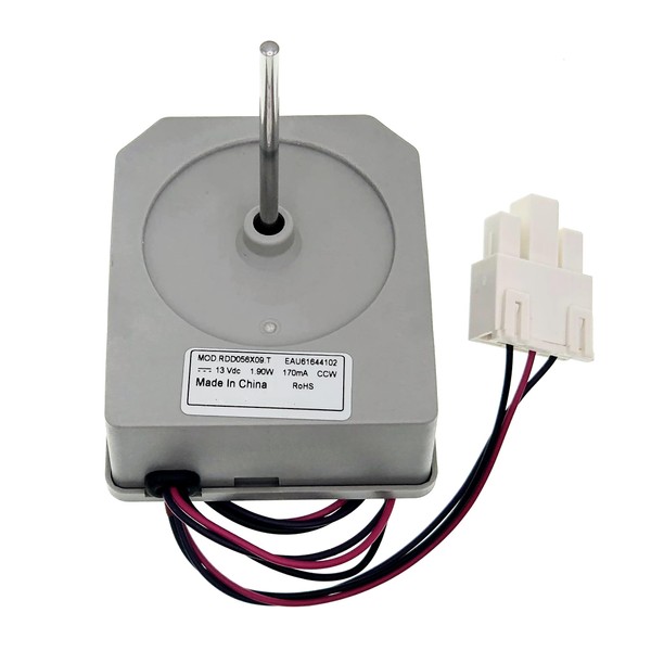 EAU61644102 RDD056X09 Refrigerator Evaporator Fan Motor for 4681JB1029H, EAU61644107, 4681JB1027H,