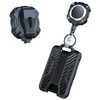 LIUGX Retractable Badge Holders, Heavy Duty Retractable Keychain, Carbon Fiber-Texture,