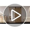 CCJH 6 Feet Heavy Duty Sturdy Sliding Barn Door Hardware