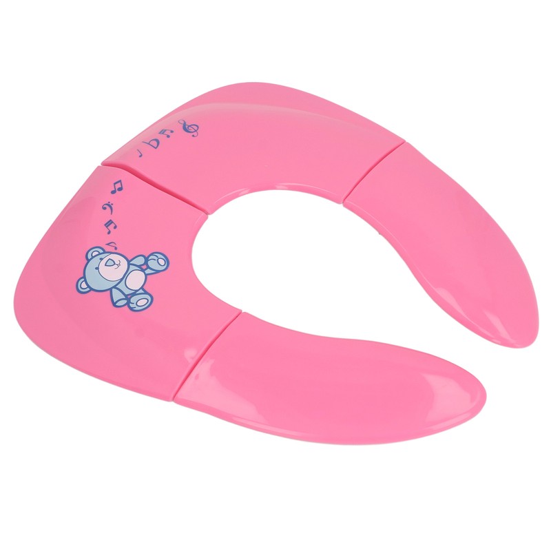 Child Folding Toilet Seat Reusable Non Slip Suction Cups Multifuntional