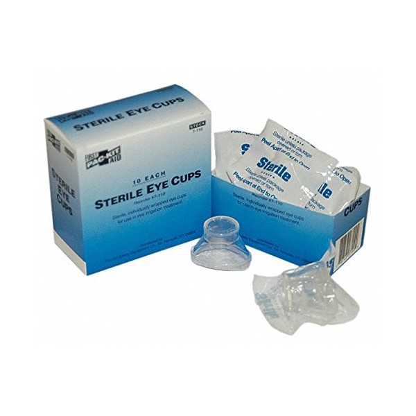 Eye Cup, Sterile, Clear, Plastic