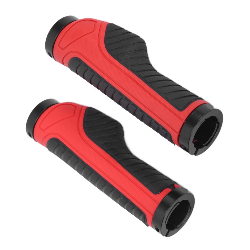 Bicycle Grips Ergonomic NonSlip Locking Comfortable Professional Mountain Bike Handlebars(Black