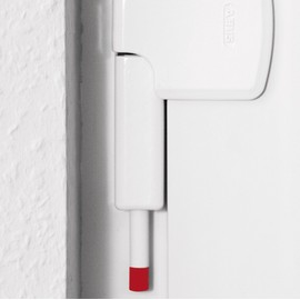 ABUS FTS206 Window Lock - Window Lock with Two-Stage Locking, Different Locking - ABUS Security Level 10 - 37401 - White