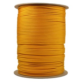 BoredParacord Brand Paracord (1000 ft. Spool) - Goldenrod