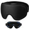 3D Blackout Sleep Eye Mask for Women & Men, Contoured