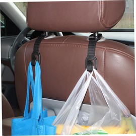 CHILDWEET Juego De Ganchos Para Respaldo De Asiento De Automóvil 4 Juegos De 2 Piezaskit Organizador Universal Para Asiento De Vehículo Para Colgar...