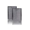 American Metal Filter for GE WB06X10359, RHF0503 Microwave Grease Filter,