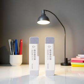 2 Pcs Frosted Eraser Sand Eraser Matte Ink Pen Ballpoint Pen Fountain Ink Correction Supplies Stationery for Ballpoint Fountain Office Supplies