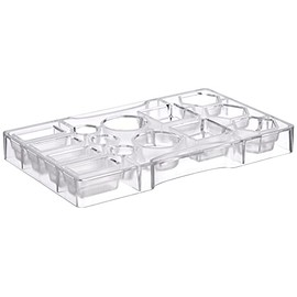 DECORA 0050085 PRALINENFORM GEOMETRISCHE Formen 200X120X22 MM