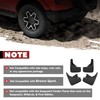 KUAFU Front & Rear Mud Flaps Splash Guards Compatible with