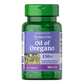 Extracto de aceite de orégano 150 mg 90 cápsulas blandas                                                                                              