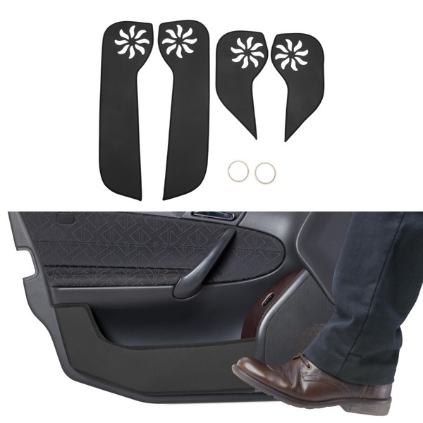 TUCKBOLD Auto-Tür Anti-Kick-Pad-Aufkleber aus Leder für Honda Fit 2021 Türkantenschutz