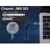 RIITOP M.2 NVMe SSD to USB C 3.1 Docking Adapter