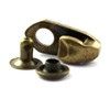 LQ Industrial Shoe Lace Hook 10 Set Bronze Alloy Shoelace