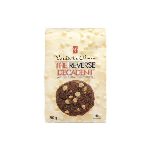 President's Choice - The Reverse Decadent with White Chocolate Chips Cookies