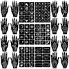 22 Sheets Henna Tattoo Stencil Kit, Henna Stencils Temporary Tattoo