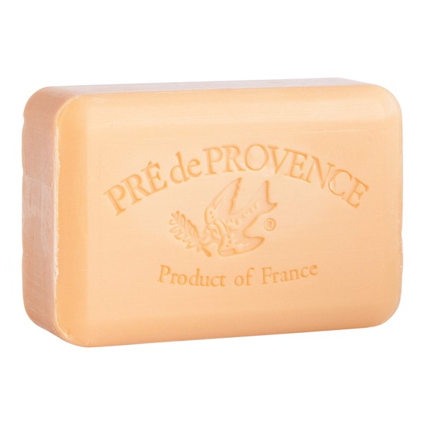 Pre de Provence Artisanal French Soap Bar Enriched with Shea Butter, Persimmon, 250 Gram