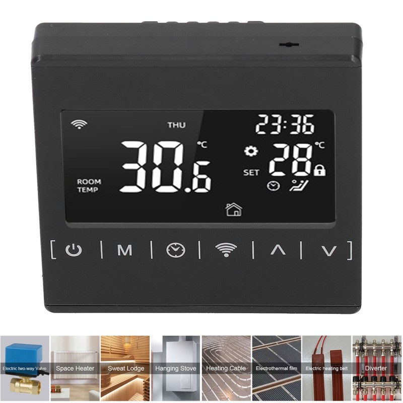 Intelligent Temperature Controller WiFi Electric Heating Thermostat for Floor Heating