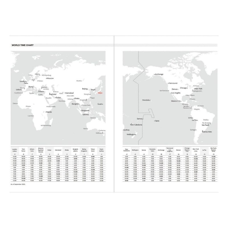 MARK'S 2024/2025 Pocket Diary A5 Vertical Storage It // Black: