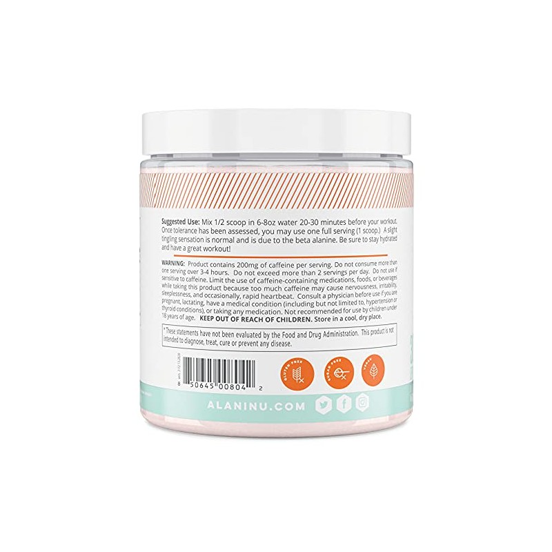 Alani Nu Preentrenamiento Mimosa 300 g 300 gramos