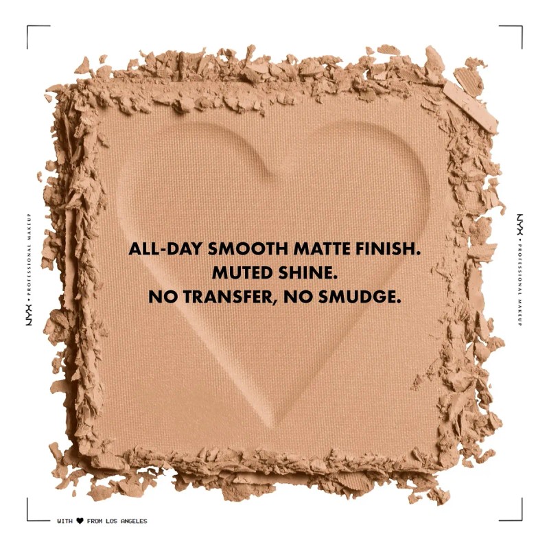 Polvo Compacto Nyx Professional Makeup Can't Stop Won't Stop