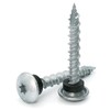 Low Profile Mechanical Galvanized Roofing Screws - #10 x 1"