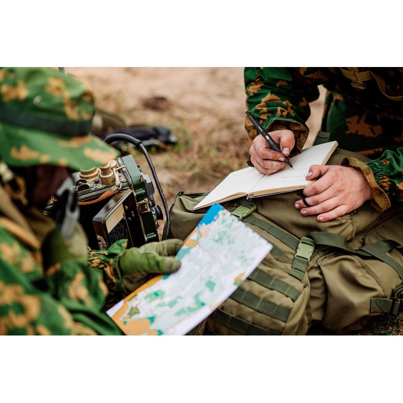 Zebra Pen X-701 Tactical Ballpoint Pen And Refills, Fine Point,