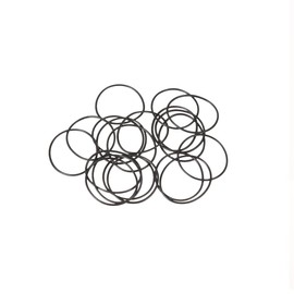 sourcing map Metric Nitrile Rubber O-Rings Seal Rubber 24mm Outer Diameter 22mm Inner Diameter 1mm Width Pack of 20