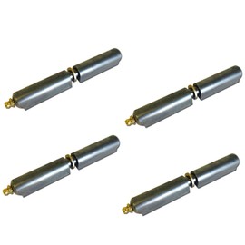 6" Bullet Hinge Steel Body & Pin, Brass Bushing & Grease Zerk 49753 (4)