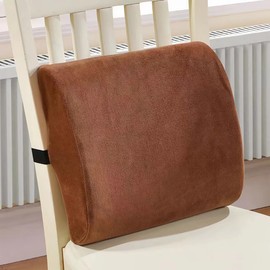 CBJY Lumbar Support Pillow;Lumbar Back Pillow；Lumbar Support cushionfit Waist;Suitable for Sitting (Brown)