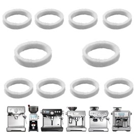 10 Pcs Felt Washer Replacement for Breville Espresso Machine Grinders - Compatible with BES870, BES878, BES880, BES980, BCG820 Models Wool Ring Accessories